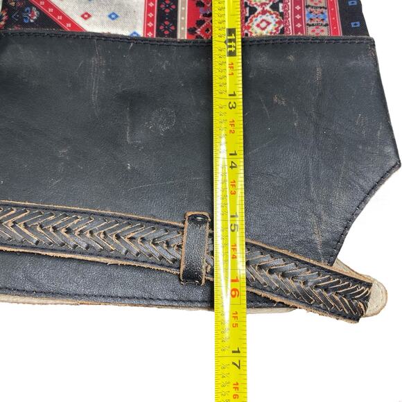 Freebird By Steven Women's Sulli Black Leather Fabric Riding Boots Size US 6 - Picture 10 of 12